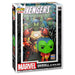Figurine Funko POP Marvel Avengers Skrull déguisé en Iron Man avec détails précis et couleurs vives