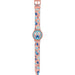 Détail du cadran digital de la montre Disney Stitch avec design enfantin et logo KIDS LICENSING