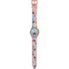 Détail du cadran digital de la montre Disney Stitch avec design enfantin et logo KIDS LICENSING
