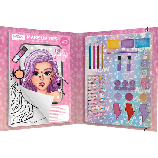 Set de maquillage Wow Generation avec palette colorée et accessoires pour enfants