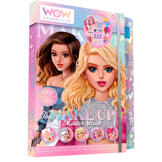 Boîte du set de maquillage KIDS LICENSING avec illustrations ludiques et contenu visible
