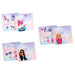 Couverture colorée du carnet autocollant Wow Generation avec logo distinctif