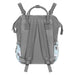 Compartiments isothermes pour biberons dans la poche frontale du sac Disney Mickey