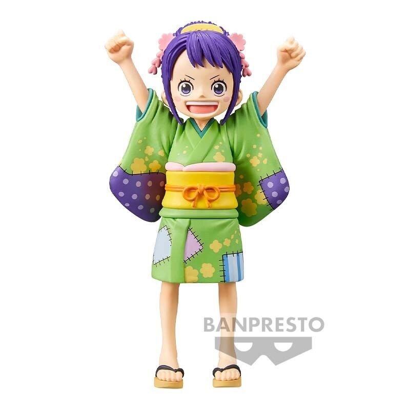 Photo de la base de la figurine Otama avec logo BANPRESTO visible