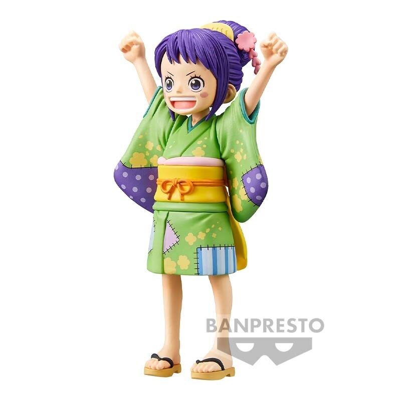 Image de la figurine Otama en position dynamique illustrant ses accessoires