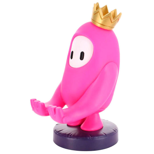 Support Fall Guys tenant une manette Xbox Series X avec un smartphone à côté