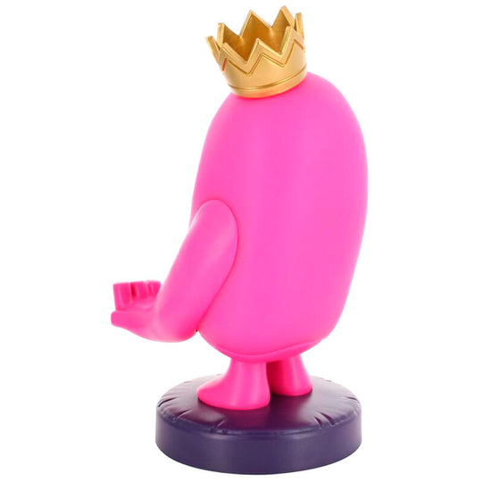 Support Fall Guys avec manette Xbox Series S et télécommande posées ensemble