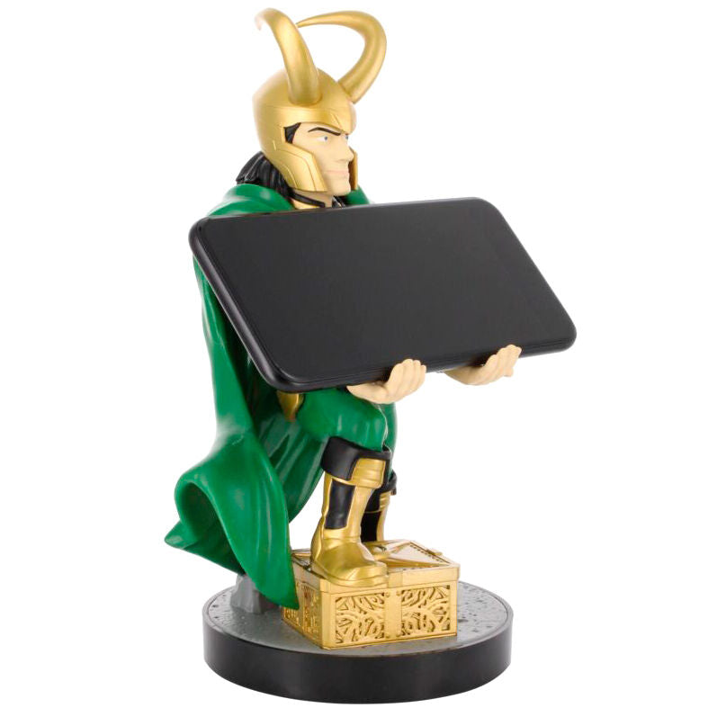 Photo du packaging officiel Exquisite Gaming pour le support Marvel Loki