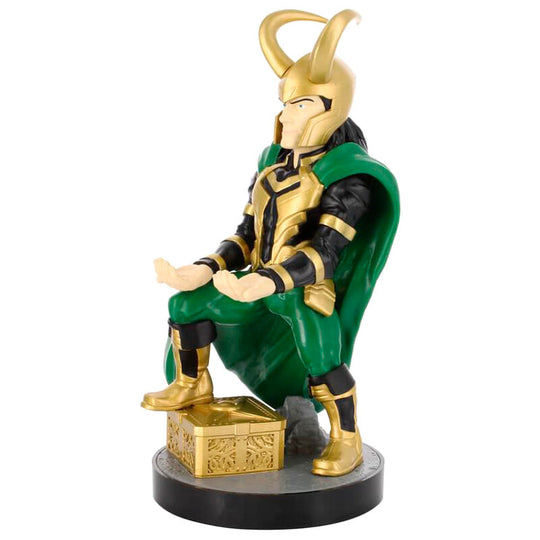 Vue arrière du support Marvel Loki montrant la solidité de la fixation