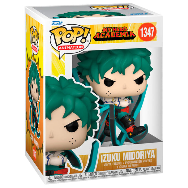 Figurine Funko POP Izuku Midoriya de My Hero Academia en vinyle de 9 cm dans sa boîte cadeau originale