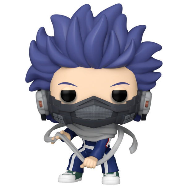 Détail de la figurine POP Hitoshi Shinso FUNKO montrant les couleurs et le design précis du personnage de My Hero Academia