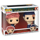 Vue rapprochée des détails soignés des figurines Funko POP Jujutsu Kaisen