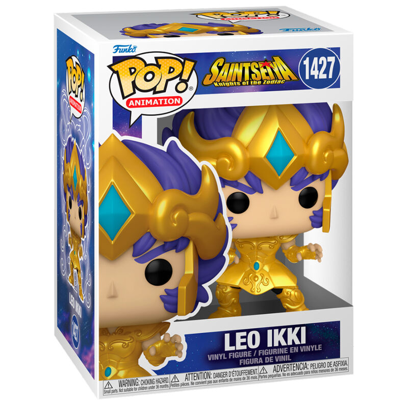 Détail de la figurine Funko POP Leo Ikki avec ses couleurs vives et son design fidèle au personnage