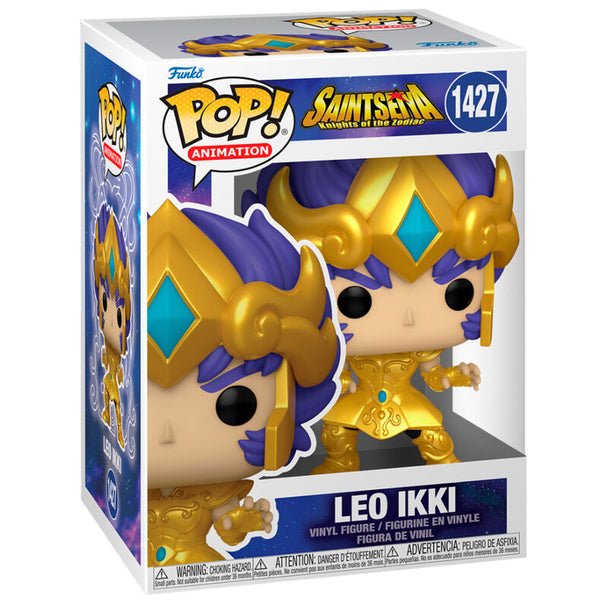 Détail de la figurine Funko POP Leo Ikki avec ses couleurs vives et son design fidèle au personnage