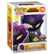 Figurine Funko POP Kurogiri exclusive de My Hero Academia en vinyle noir et violet, 9 cm, vue de face