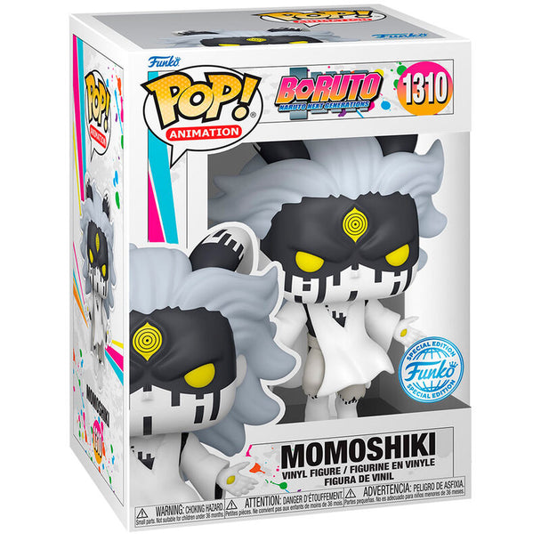 Figurine Funko POP exclusive Boturo Momoshiki en vinyle de 9 cm avec détails précis