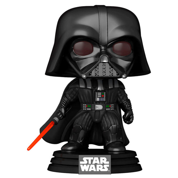 Figurine Funko POP exclusive Darth Vader de Star Wars en vinyle de 9 cm, présentée dans une boîte cadeau collector