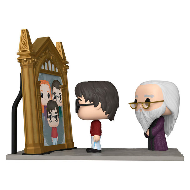 Figurine POP Harry Potter devant le Miroir du Riséd avec Dumbledore, édition exclusive FUNKO