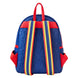 Intérieur du sac à dos Loungefly My Hero Academia avec doublure coordonnée et poche de rangement