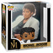 Figurine POP Michael Jackson Thriller de face avec détails précis sur le costume rouge emblématique