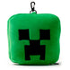 Emballage original PUCKATOR de l’oreiller de voyage Minecraft Creeper avec logo et informations produit