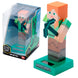 Profil latéral de la figurine Alex solaire avec panneau solaire visible sur le dos