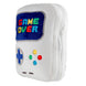 Coussin ergonomique Relaxeazzz Game Over avec masque oculaire intégré en position de repos