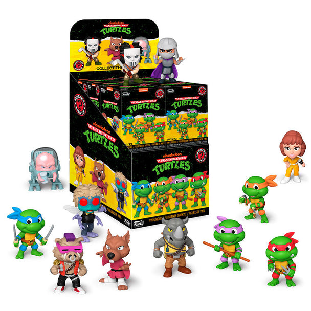 Figurine Funko Mini Tortue Ninja en édition mystère avec détails colorés et design soigné