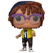 Vue de face de la figurine POP Funko April O'Neil des Ninja Turtles avec détails colorés et emballage soigné