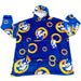 Sweat oversize corail pour enfants avec illustration Sonic the Hedgehog de SEGA, vue de face