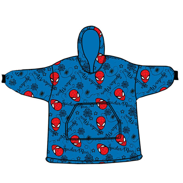 Sweatshirt oversize corail Marvel Spiderman pour enfants avec design unique et confortable