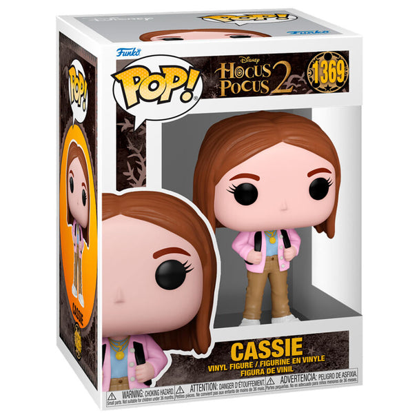 Figurine Funko POP de Cassie du film Disney Hocus Pocus 2, en vinyle de 9 cm dans sa boîte cadeau