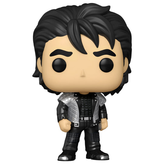 Boîte cadeau officielle contenant la figurine Funko POP Rocks Roger Taylor de Duran Duran, vue de face