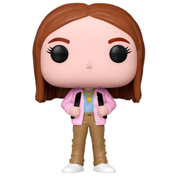 Vue rapprochée de la figurine Funko POP Cassie Hocus Pocus 2 montrant les détails du visage et de la tenue