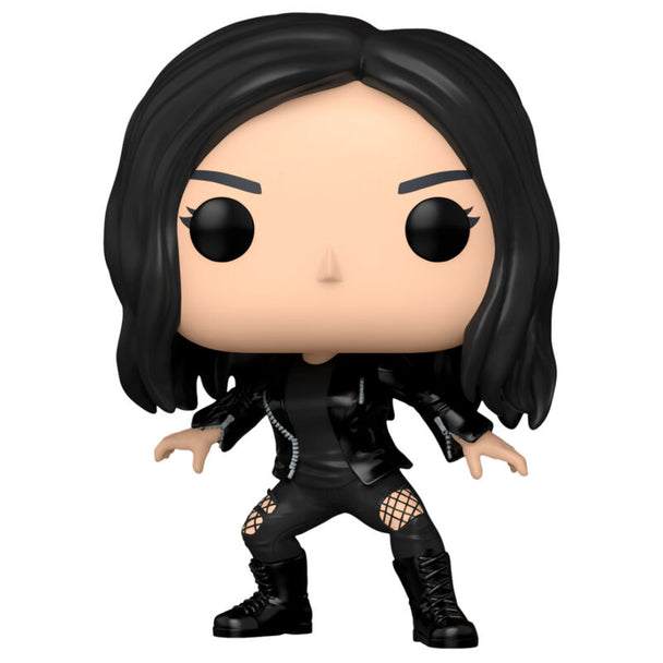 Vue rapprochée de la figurine Funko POP Kimiko The Boys avec détails précis et couleurs vives