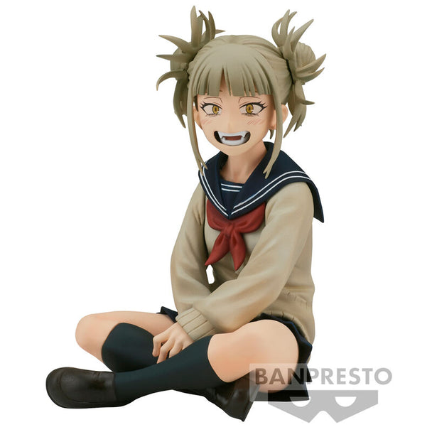 Figurine Himiko Toga de 10cm en pose dynamique issue de My Hero Academia par BANPRESTO