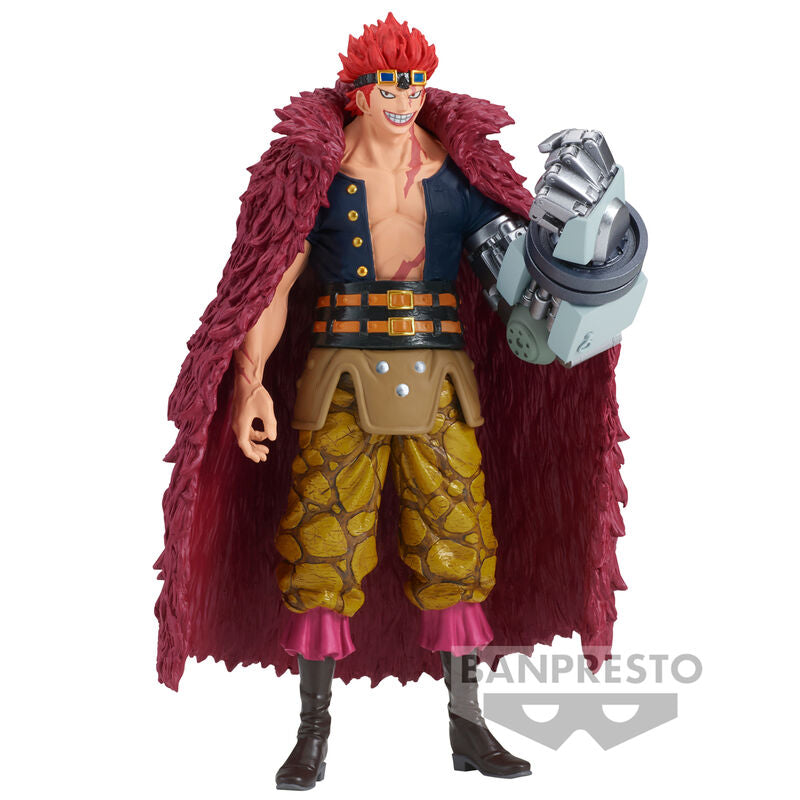 Figurine Eustass Kid One Piece 17cm vue de face avec détails colorés et finition soignée