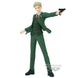 Figurine Loid Forger de Spy X Family, vue de face, hauteur 17 cm, édition BANPRESTO