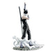 Vue latérale de la figurine Momochi Zabuza signée BANPRESTO, haute de 14cm
