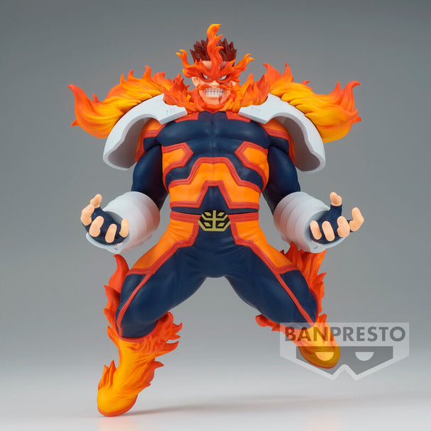 Détail de la figurine Endeavor BANPRESTO montrant les couleurs et finitions précises