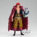 Profil latéral de la figurine Eustass Kid BANPRESTO Grandline Series, mettant en valeur ses accessoires