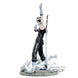 Photo rapprochée des détails de la figurine Momochi Zabuza Naruto Shippuden, 14cm