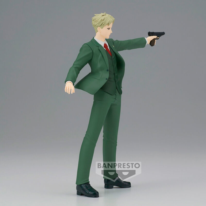 Packaging officiel BANPRESTO de la figurine Loid Forger Spy X Family Vibration Stars