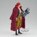 Vue arrière de la figurine Eustass Kid One Piece, soulignant la qualité des textures et peintures