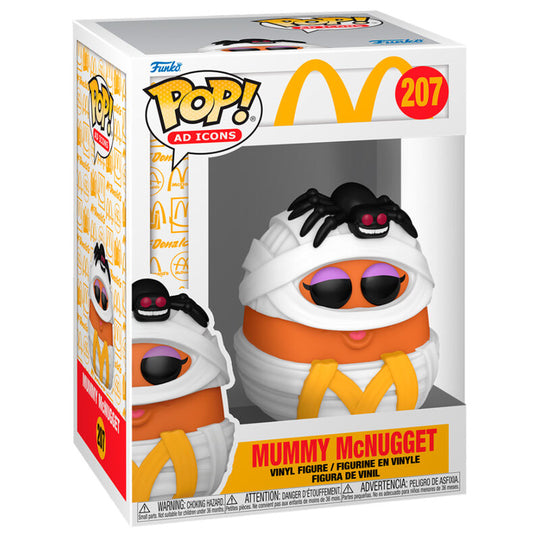 Figurine Funko POP McDonalds Nugget Buddies Mummy en vinyl de 9 cm dans sa boîte cadeau