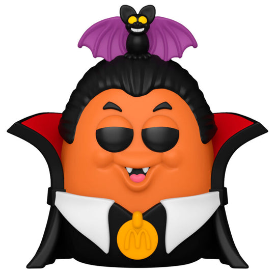 Vue rapprochée de la figurine Funko POP Vamp des Nugget Buddies McDonalds avec détails colorés et finition brillante