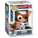 Figurine Funko POP de Gizmo des Gremlins avec lunettes 3D, vue de face dans sa boîte vitrine de 9 cm