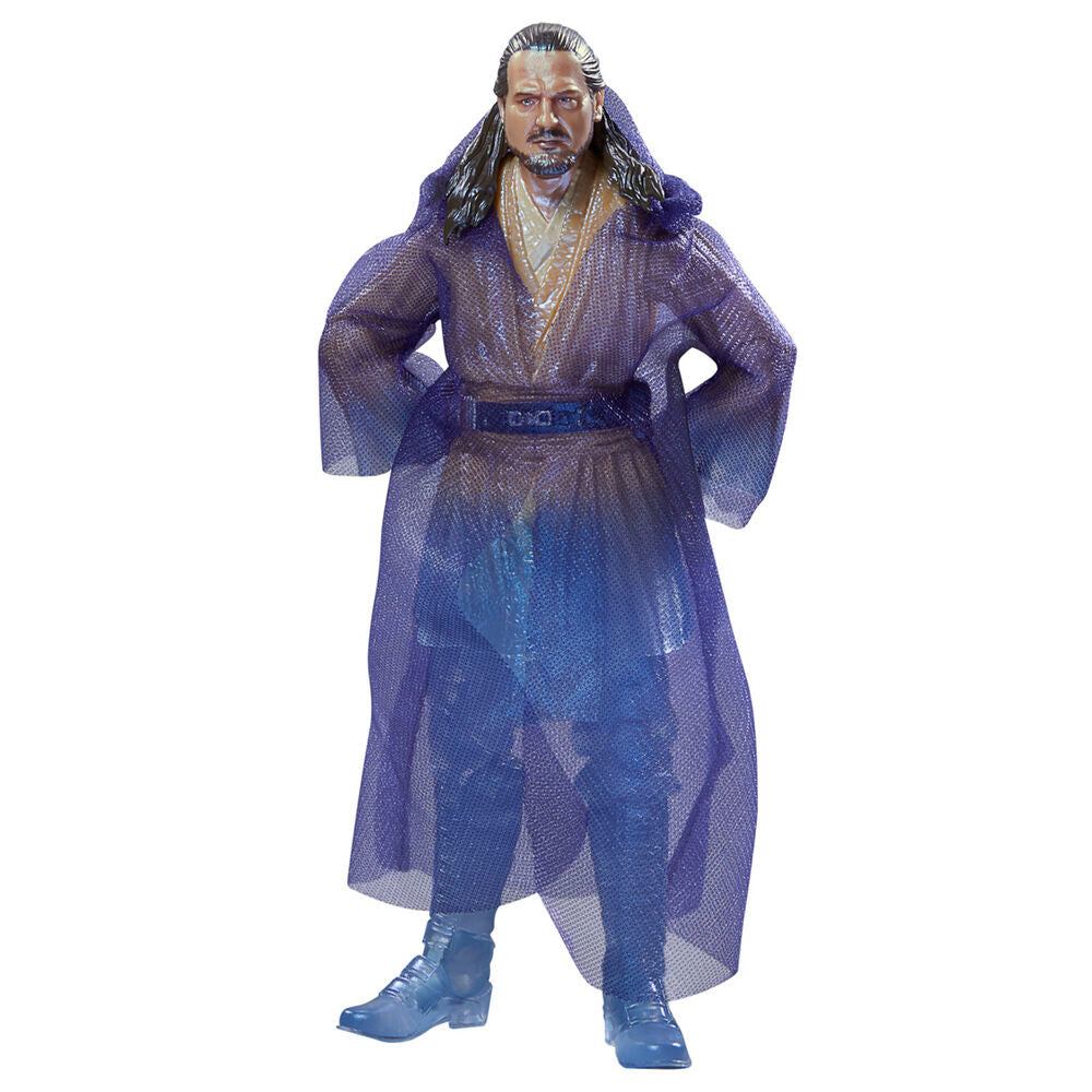Ensemble des deux figurines Star Wars Obi-Wan Kenobi et Qui-Gon Jinn côte à côte