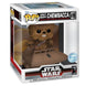 Figurine POP Deluxe Chewbacca exclusive FUNKO édition 40e anniversaire Retour du Jedi vue de face avec détails réalistes