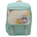 Sac à dos enfant Kawanimals Forest 40cm vue de face avec motifs forêt colorés